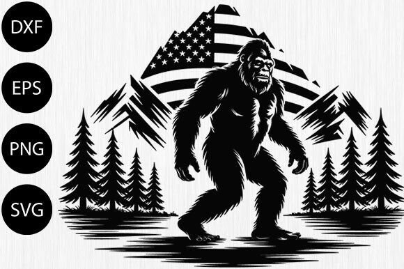 Bigfoot Funny Svg Cut Bigfoot Png Graphics and Crafts