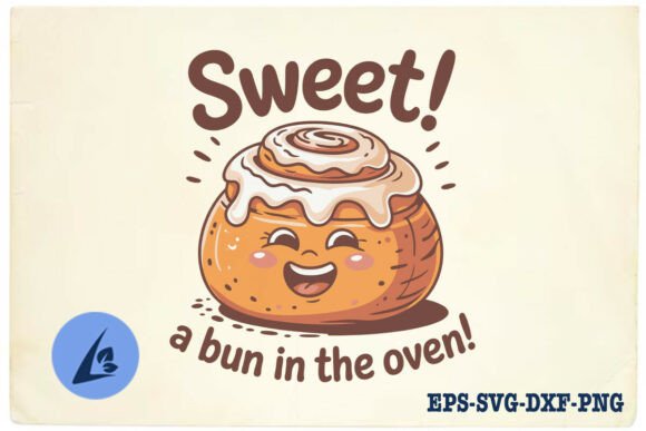 Bun in the Oven Bun Puns Funny SVG