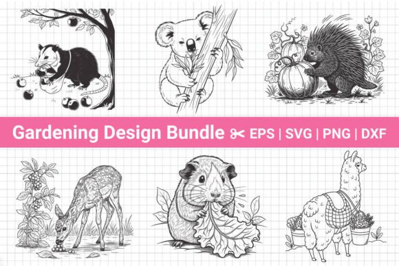Detailed Animal SVG Bundle, Funny Svg Graphics and Crafts