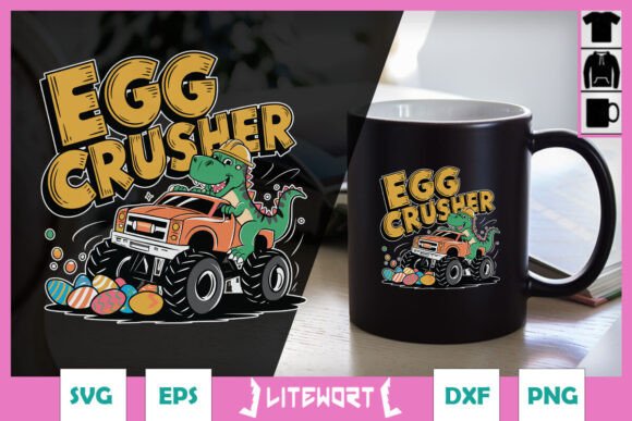 Egg Crusher Happy Easter Funny SVG Graphics and Crafts Review