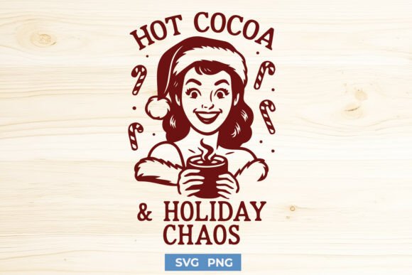 Hot Cocoa and Holiday Chaos Funny SVG Graphics and Crafts Review