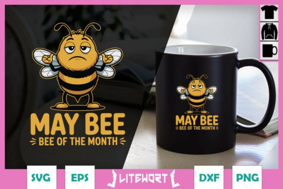 MayBee Bee of the Month Funny SVG Graphics and Crafts Review
